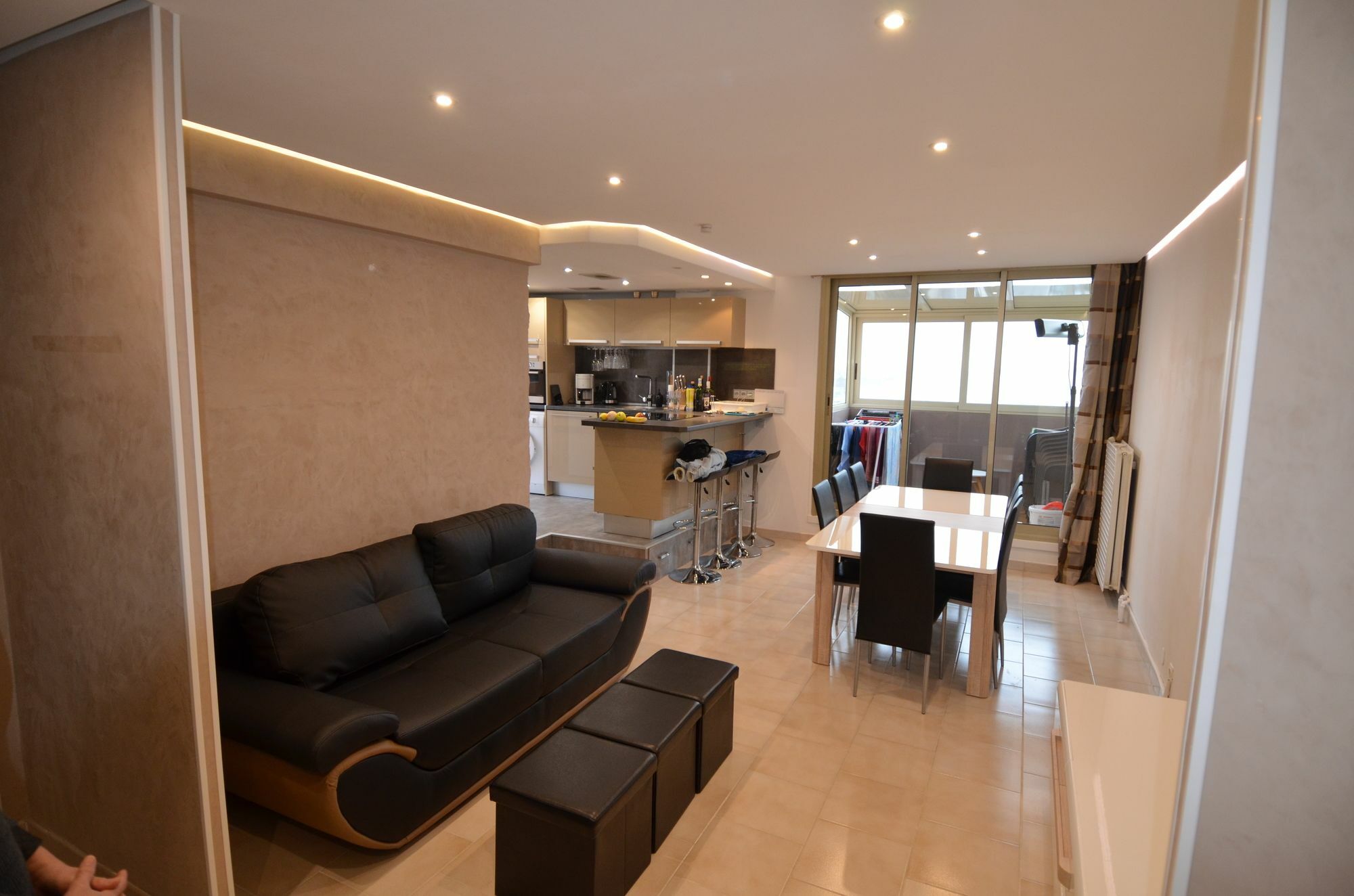 Appartement Rooftop 8 Personnes Grande Terrasse Avec Parking Quartier Aeroport ニース エクステリア 写真