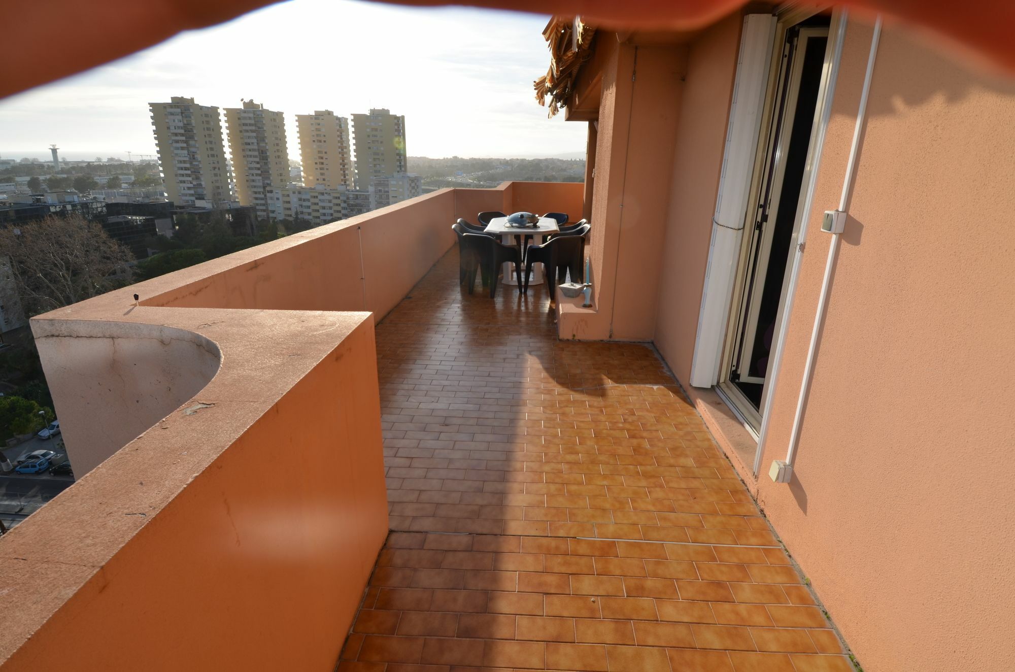Appartement Rooftop 8 Personnes Grande Terrasse Avec Parking Quartier Aeroport ニース エクステリア 写真